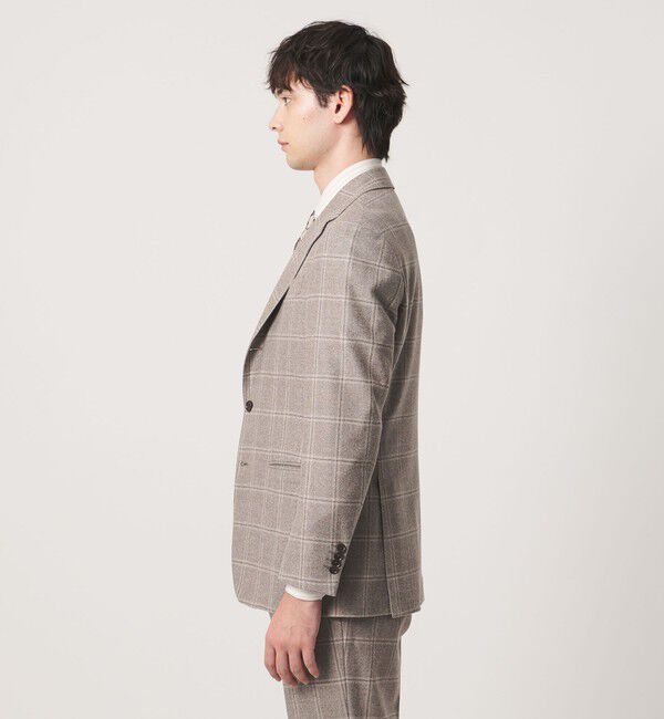UNITED ARROWS「Vitale Barberis Canonico ウィンドウペン シングル 3ボタン スーツ MC―MODEL」|スーツ|