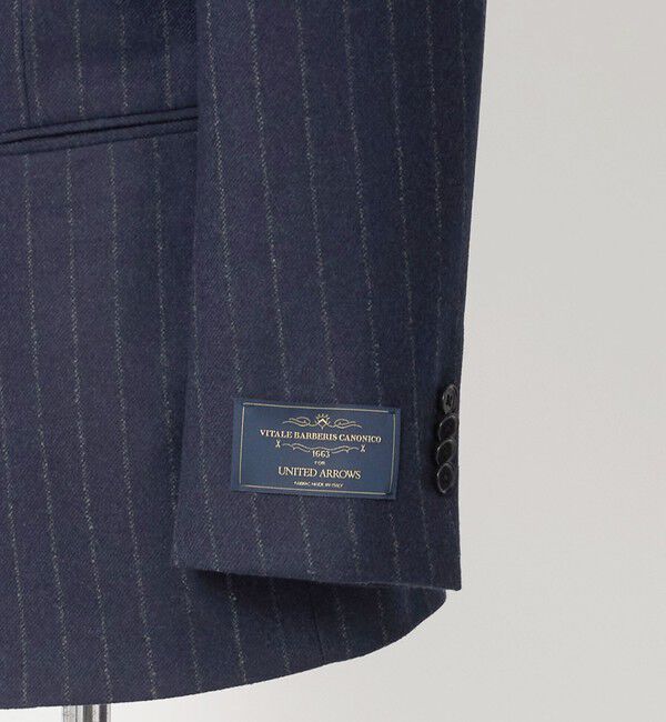 UNITED ARROWS「Vitale Barberis Canonico チョークストライプ シングル ３ボタン スーツ MC―MODEL」|スーツ|