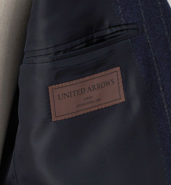 UNITED ARROWS「Vitale Barberis Canonico チョークストライプ シングル ３ボタン スーツ MC―MODEL」|スーツ|