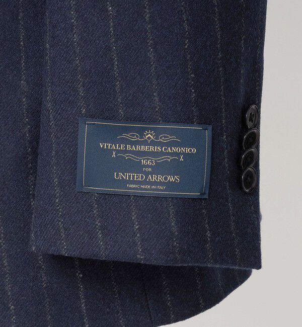UNITED ARROWS「Vitale Barberis Canonico チョークストライプ シングル ３ボタン スーツ MC―MODEL」|スーツ|