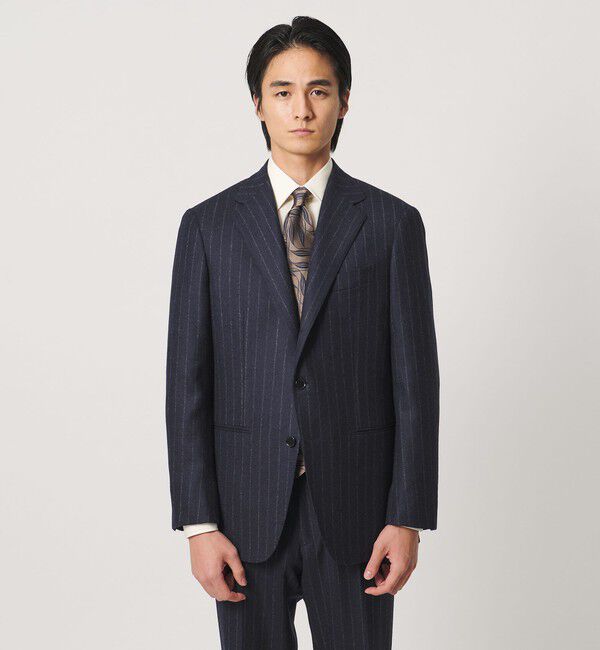 UNITED ARROWS「Vitale Barberis Canonico チョークストライプ シングル ３ボタン スーツ MC―MODEL」|スーツ|