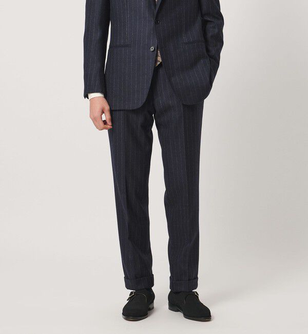 UNITED ARROWS「Vitale Barberis Canonico チョークストライプ シングル ３ボタン スーツ MC―MODEL」|スーツ|