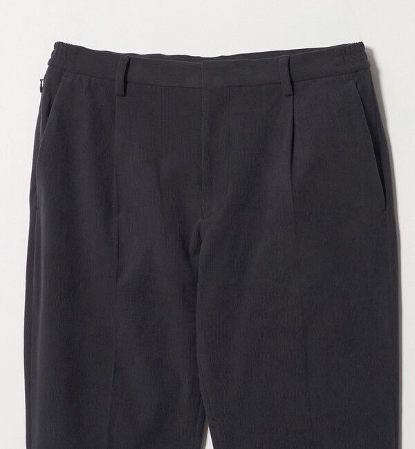 UNITED ARROWS「ライト コーデュロイ １プリーツ テーパード パンツ UA COZY ウォッシャブル ヨコストレッチ」|スラックス|