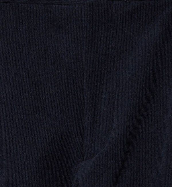 UNITED ARROWS「ライト コーデュロイ １プリーツ テーパード パンツ UA COZY ウォッシャブル ヨコストレッチ」|スラックス|
