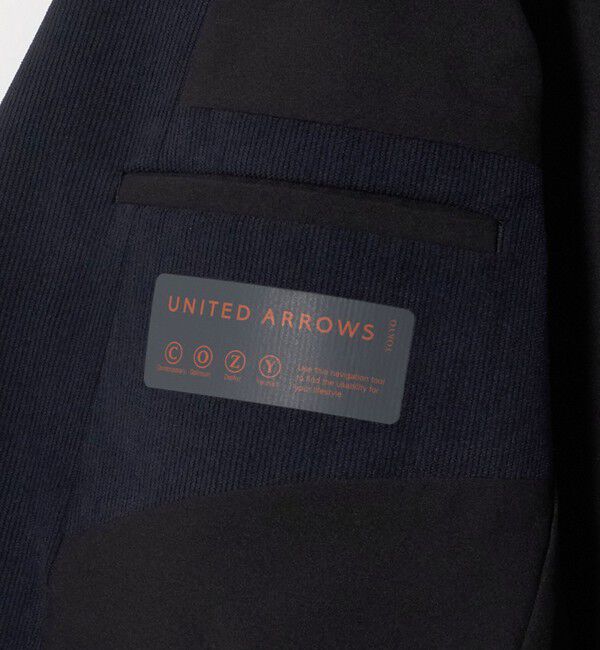 UNITED ARROWS「ライト コーデュロイ ダブル 4ボタン テーラードジャケット UA COZY ウォッシャブル ヨコストレッチ」|テーラードジャケット|