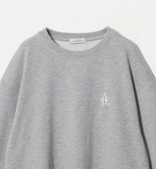 UNITED ARROWS green label relaxing「【WEB限定】＜at ease＞ワンポイントシシュウ スウェット プルオーバー」|スウェット・ジャージ|