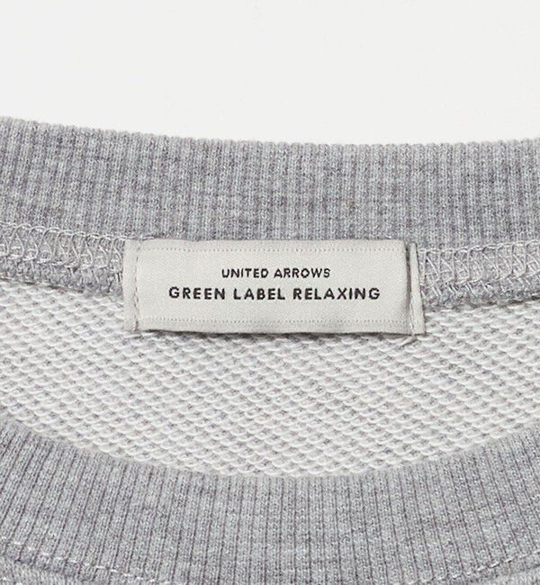 UNITED ARROWS green label relaxing「【WEB限定】＜at ease＞ワンポイントシシュウ スウェット プルオーバー」|スウェット・ジャージ|