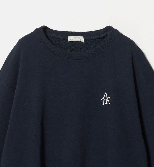 UNITED ARROWS green label relaxing「【WEB限定】＜at ease＞ワンポイントシシュウ スウェット プルオーバー」|スウェット・ジャージ|