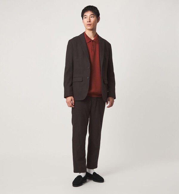 UNITED ARROWS green label relaxing「ウォッシャブル ホームスパン ナロー ジャケット -ストレッチ-」|テーラードジャケット|