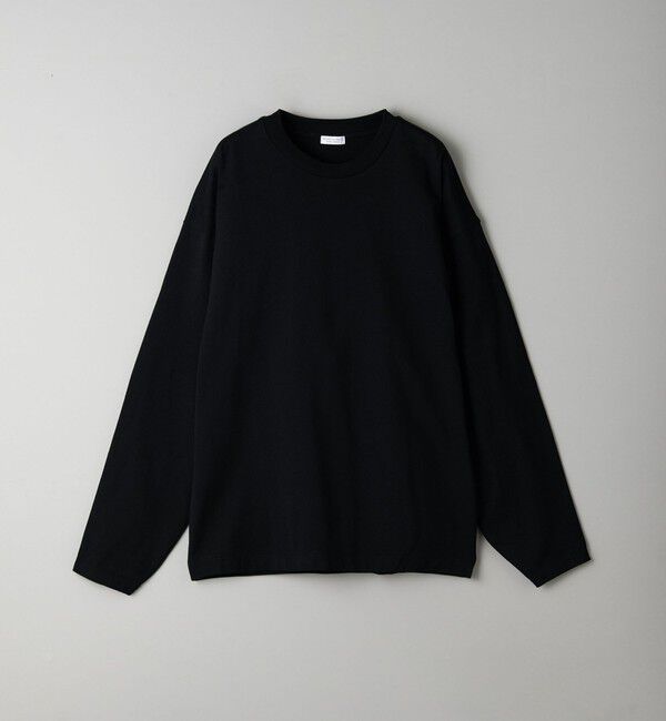 BEAUTY&YOUTH UNITED ARROWS「【WEB限定】フィッシュ ロングスリーブ Tシャツ」|Tシャツ・カットソー|BLACK