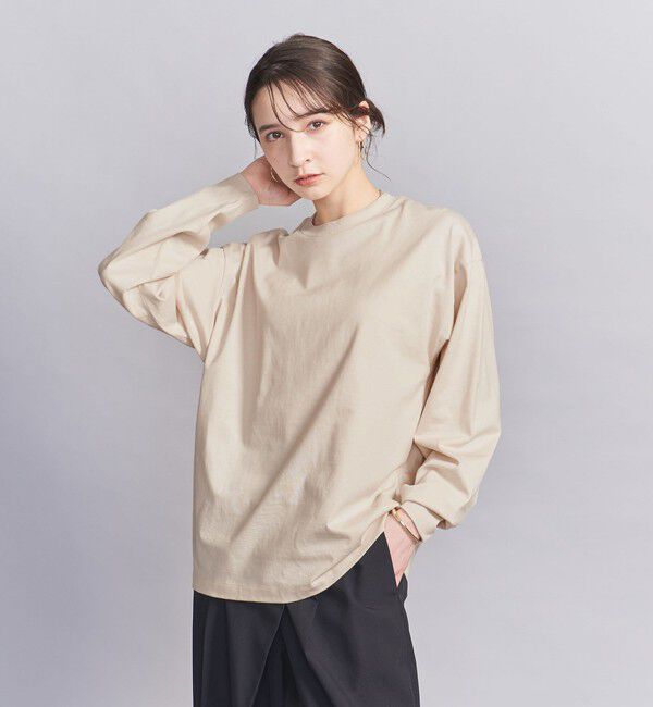 BEAUTY&YOUTH UNITED ARROWS「【WEB限定】フィッシュ ロングスリーブ Tシャツ」|Tシャツ・カットソー|