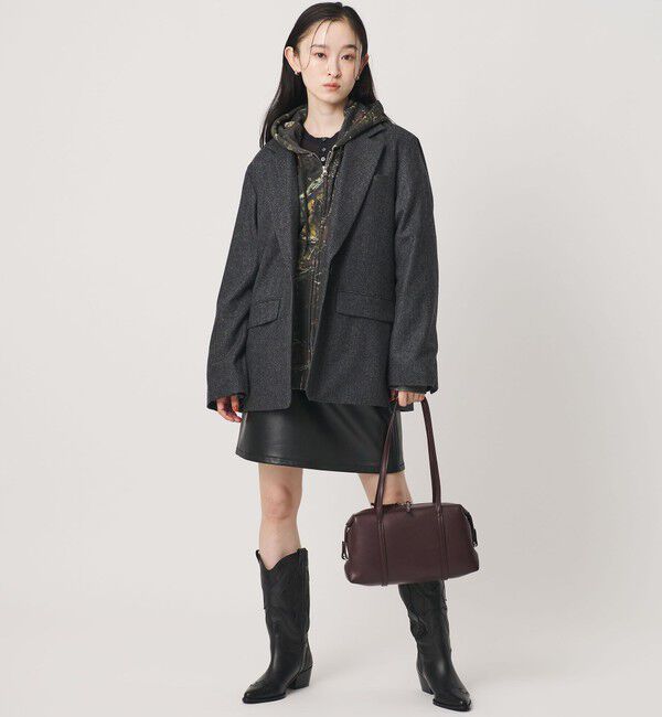 BEAUTY&YOUTH UNITED ARROWS「ジップ スクエア ボストンバッグ」|ボストンバッグ|