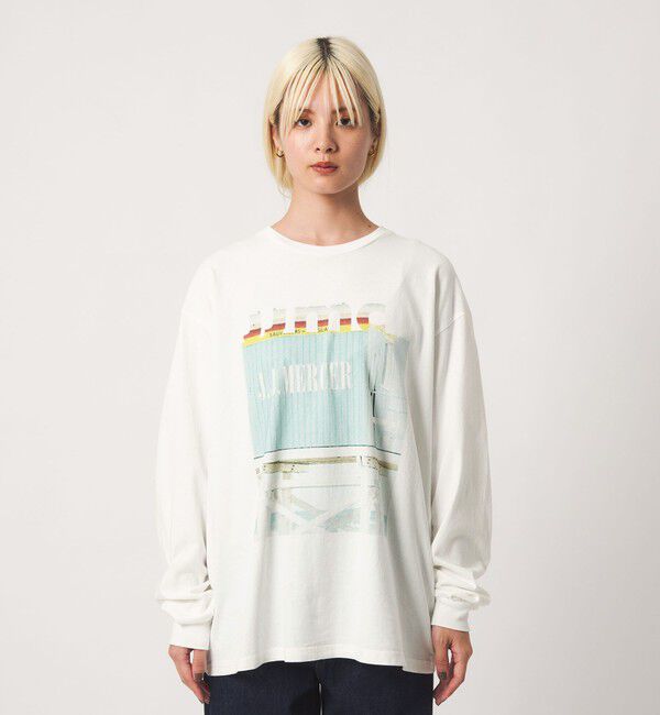 BEAUTY&YOUTH UNITED ARROWS「【別注】＜J.Jmercer＞プリント ロングスリーブ Tシャツ」|Tシャツ・カットソー|