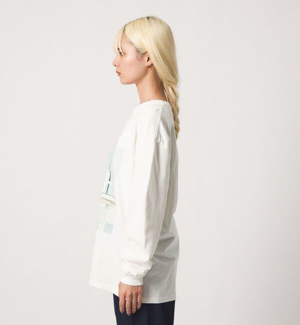 BEAUTY&YOUTH UNITED ARROWS「【別注】＜J.Jmercer＞プリント ロングスリーブ Tシャツ」|Tシャツ・カットソー|