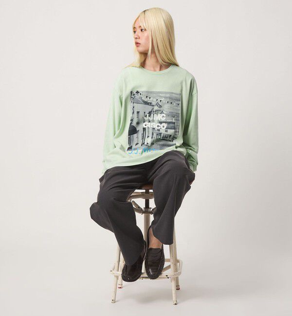 BEAUTY&YOUTH UNITED ARROWS「【別注】＜J.Jmercer＞プリント ロングスリーブ Tシャツ」|Tシャツ・カットソー|