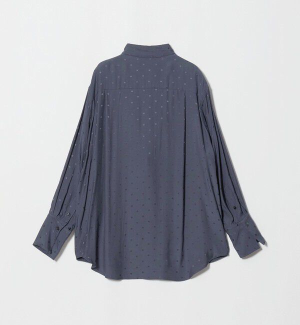 BEAUTY&YOUTH UNITED ARROWS「レーヨン ドットジャガード タック レギュラーカラー シャツ」|シャツ・ブラウス|