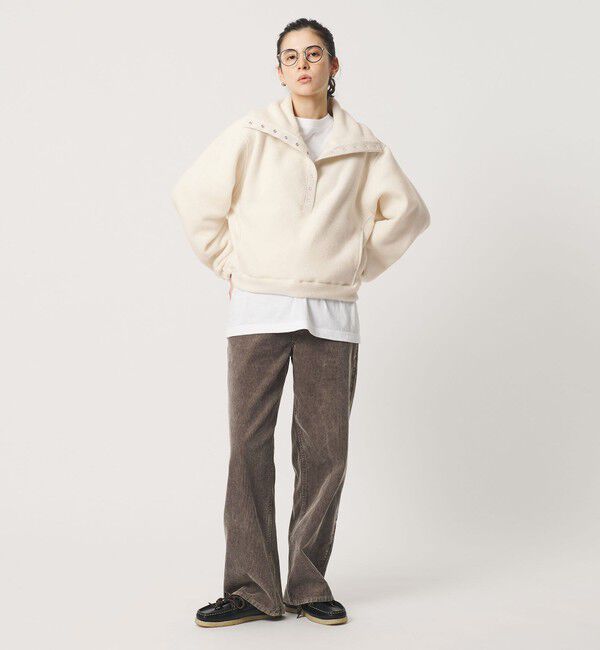 BEAUTY&YOUTH UNITED ARROWS「フリース スナップ プルオーバー」|Tシャツ・カットソー|