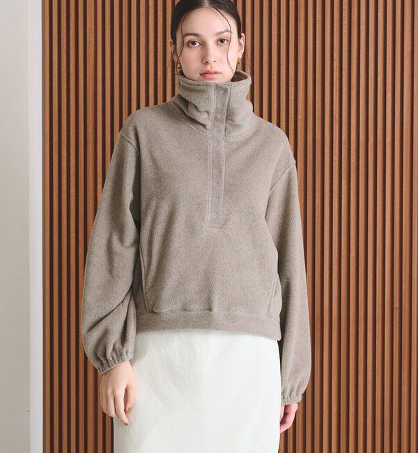 BEAUTY&YOUTH UNITED ARROWS「フリース スナップ プルオーバー」|Tシャツ・カットソー|