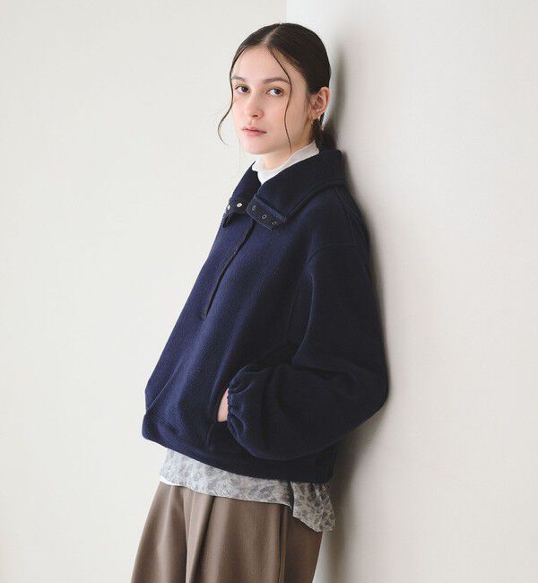 BEAUTY&YOUTH UNITED ARROWS「フリース スナップ プルオーバー」|Tシャツ・カットソー|
