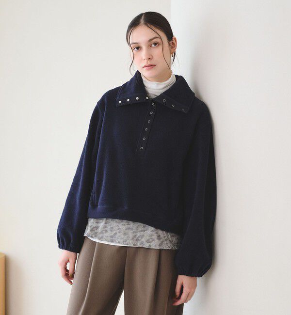 BEAUTY&YOUTH UNITED ARROWS「フリース スナップ プルオーバー」|Tシャツ・カットソー|