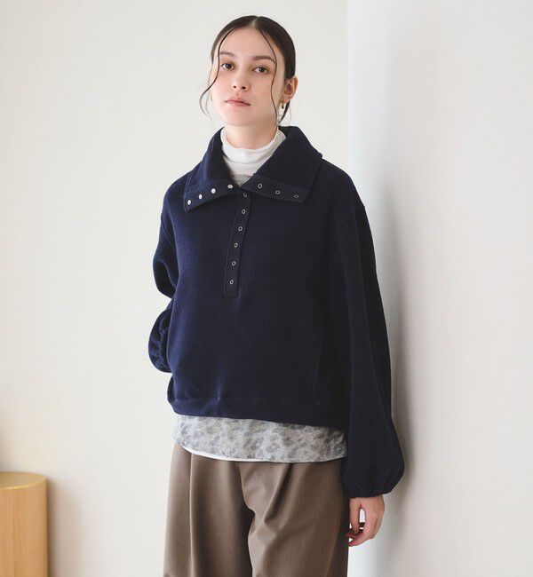 BEAUTY&YOUTH UNITED ARROWS「フリース スナップ プルオーバー」|Tシャツ・カットソー|