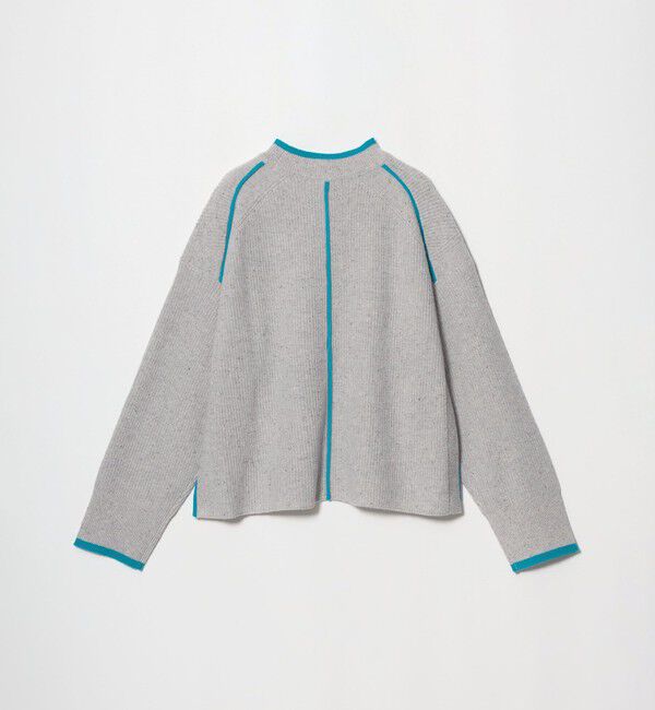BEAUTY&YOUTH UNITED ARROWS「ウール ネップカラーライン クルーネック ニットプルオーバー」|ニット・セーター|