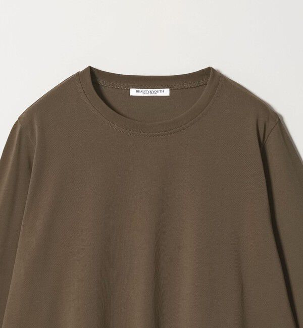 BEAUTY&YOUTH UNITED ARROWS「レースコンビ ロングスリーブ カットソー」|Tシャツ・カットソー|