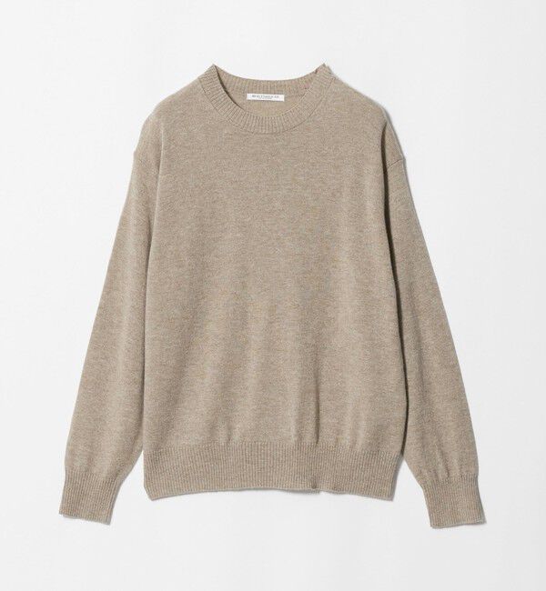 BEAUTY&YOUTH UNITED ARROWS「ウールカシミヤ天竺 クルーネック ニットプルオーバー ウォッシャブル」|ニット・セーター|