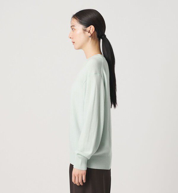 BEAUTY&YOUTH UNITED ARROWS「ウールカシミヤ天竺 クルーネック ニットプルオーバー ウォッシャブル」|ニット・セーター|