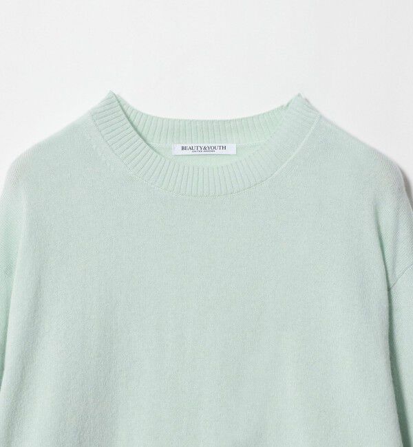BEAUTY&YOUTH UNITED ARROWS「ウールカシミヤ天竺 クルーネック ニットプルオーバー ウォッシャブル」|ニット・セーター|