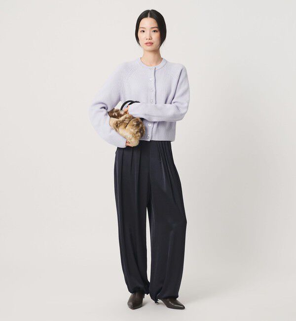 BEAUTY&YOUTH UNITED ARROWS「サテン ドローストリング バックゴムパンツ ウォッシャブル」|その他|