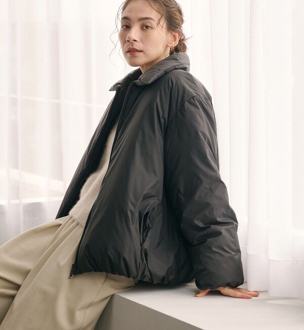 BEAUTY&YOUTH UNITED ARROWS「【WEB限定 Wardrobe DAILY MINIMAL】コクーン ダウンジャケット ウォッシャブル」|ダウン|
