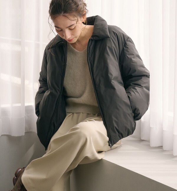 BEAUTY&YOUTH UNITED ARROWS「【WEB限定 Wardrobe DAILY MINIMAL】コクーン ダウンジャケット ウォッシャブル」|ダウン|
