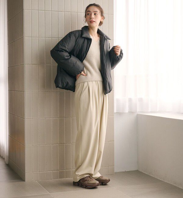 BEAUTY&YOUTH UNITED ARROWS「【WEB限定 Wardrobe DAILY MINIMAL】コクーン ダウンジャケット ウォッシャブル」|ダウン|
