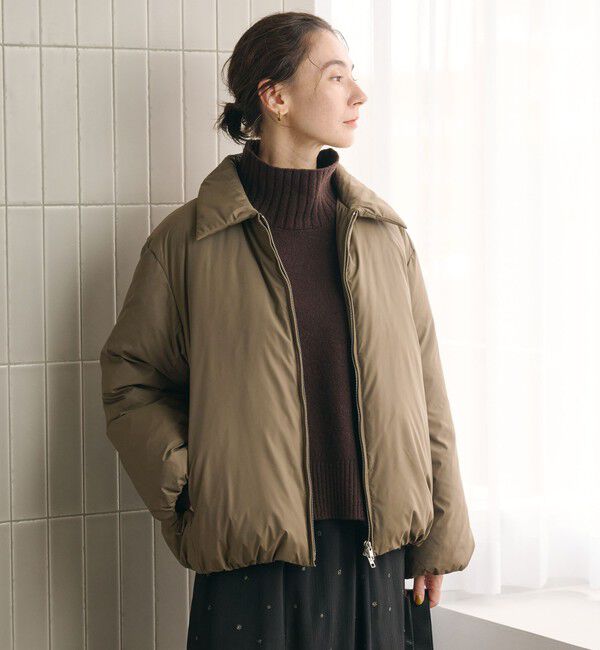 BEAUTY&YOUTH UNITED ARROWS「【WEB限定 Wardrobe DAILY MINIMAL】コクーン ダウンジャケット ウォッシャブル」|ダウン|