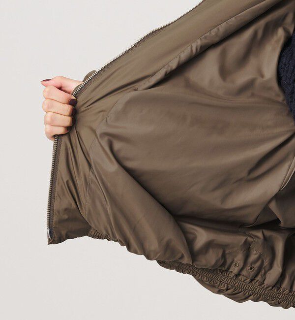 BEAUTY&YOUTH UNITED ARROWS「【WEB限定 Wardrobe DAILY MINIMAL】コクーン ダウンジャケット ウォッシャブル」|ダウン|