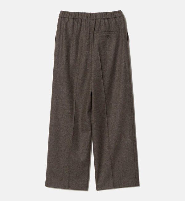 BEAUTY&YOUTH UNITED ARROWS「フラノ ワイド ストレートパンツ」|スラックス|