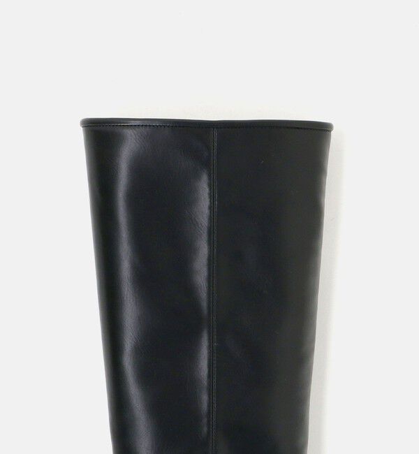BEAUTY&YOUTH UNITED ARROWS「レザーライク シンプル ロングブーツ」|ロングブーツ|