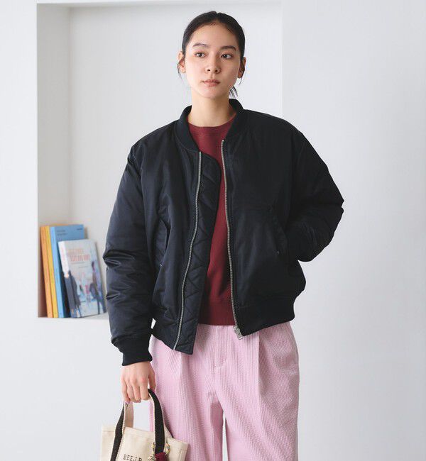 BEAUTY&YOUTH UNITED ARROWS「【WEB限定/別注】＜TOWNCRAFT＞リバーシブル MA-1 ダウンジャケット」|ダウン|