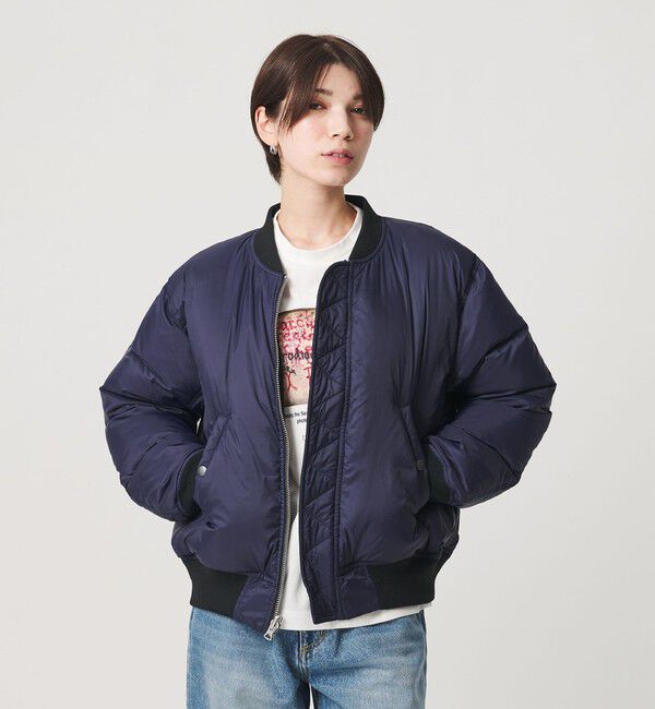 BEAUTY&YOUTH UNITED ARROWS「【WEB限定/別注】＜TOWNCRAFT＞リバーシブル MA-1 ダウンジャケット」|ダウン|