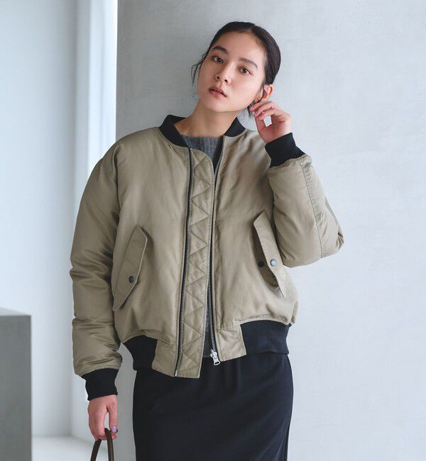 BEAUTY&YOUTH UNITED ARROWS「【WEB限定/別注】＜TOWNCRAFT＞リバーシブル MA-1 ダウンジャケット」|ダウン|