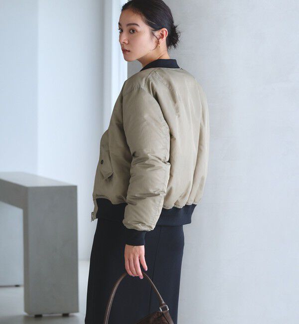 BEAUTY&YOUTH UNITED ARROWS「【WEB限定/別注】＜TOWNCRAFT＞リバーシブル MA-1 ダウンジャケット」|ダウン|