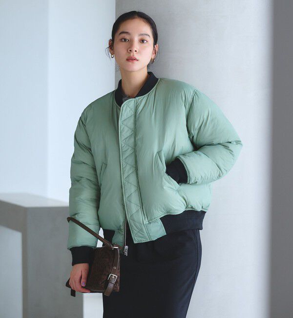 BEAUTY&YOUTH UNITED ARROWS「【WEB限定/別注】＜TOWNCRAFT＞リバーシブル MA-1 ダウンジャケット」|ダウン|