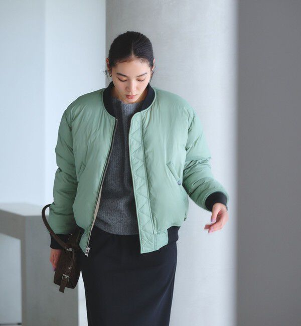 BEAUTY&YOUTH UNITED ARROWS「【WEB限定/別注】＜TOWNCRAFT＞リバーシブル MA-1 ダウンジャケット」|ダウン|