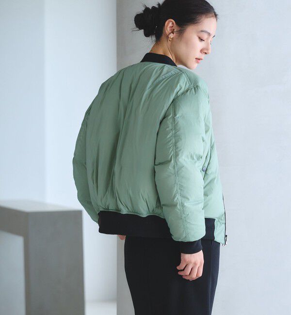 BEAUTY&YOUTH UNITED ARROWS「【WEB限定/別注】＜TOWNCRAFT＞リバーシブル MA-1 ダウンジャケット」|ダウン|