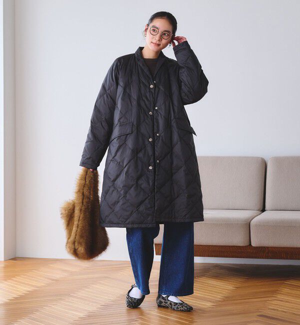 BEAUTY&YOUTH UNITED ARROWS「【WEB限定/別注】＜TOWNCRAFT＞キルティング リバーシブル ダウンコート はっ水」|ダウン|