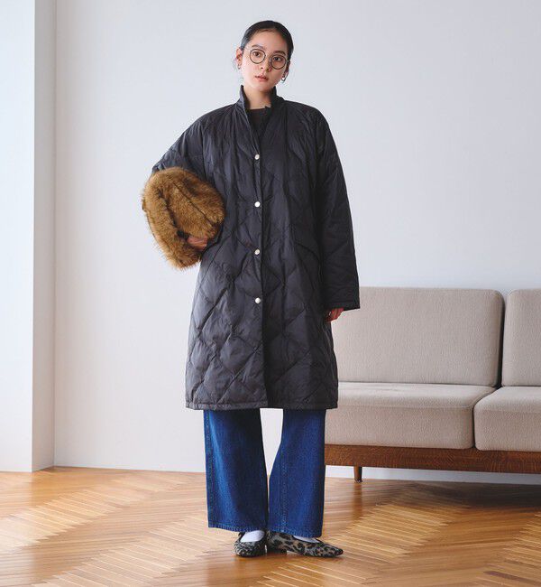 BEAUTY&YOUTH UNITED ARROWS「【WEB限定/別注】＜TOWNCRAFT＞キルティング リバーシブル ダウンコート はっ水」|ダウン|
