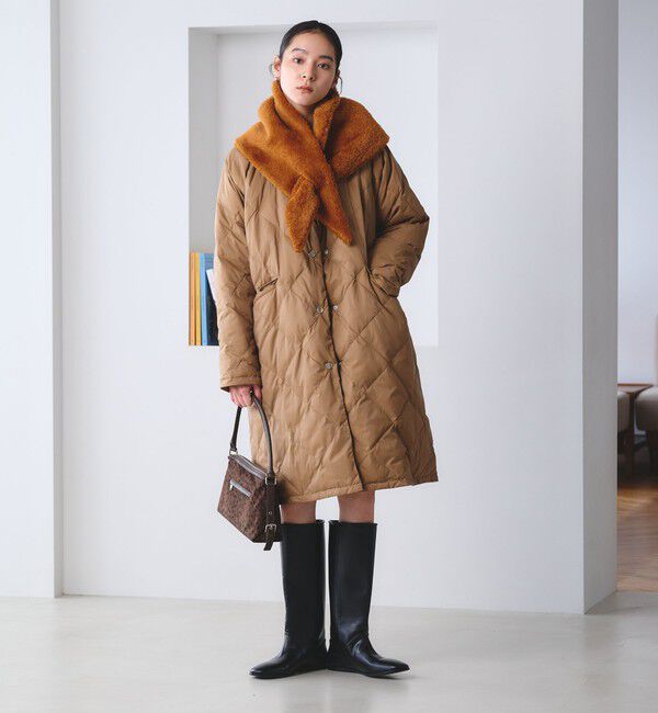 BEAUTY&YOUTH UNITED ARROWS「【WEB限定/別注】＜TOWNCRAFT＞キルティング リバーシブル ダウンコート はっ水」|ダウン|