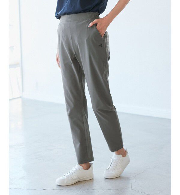 Rope&rsquo;Picnic「【le coq sportif/ルコックスポルティフ】エアスタイリッシュパンツ・ルフフォルム」|チノ|グレー(07)