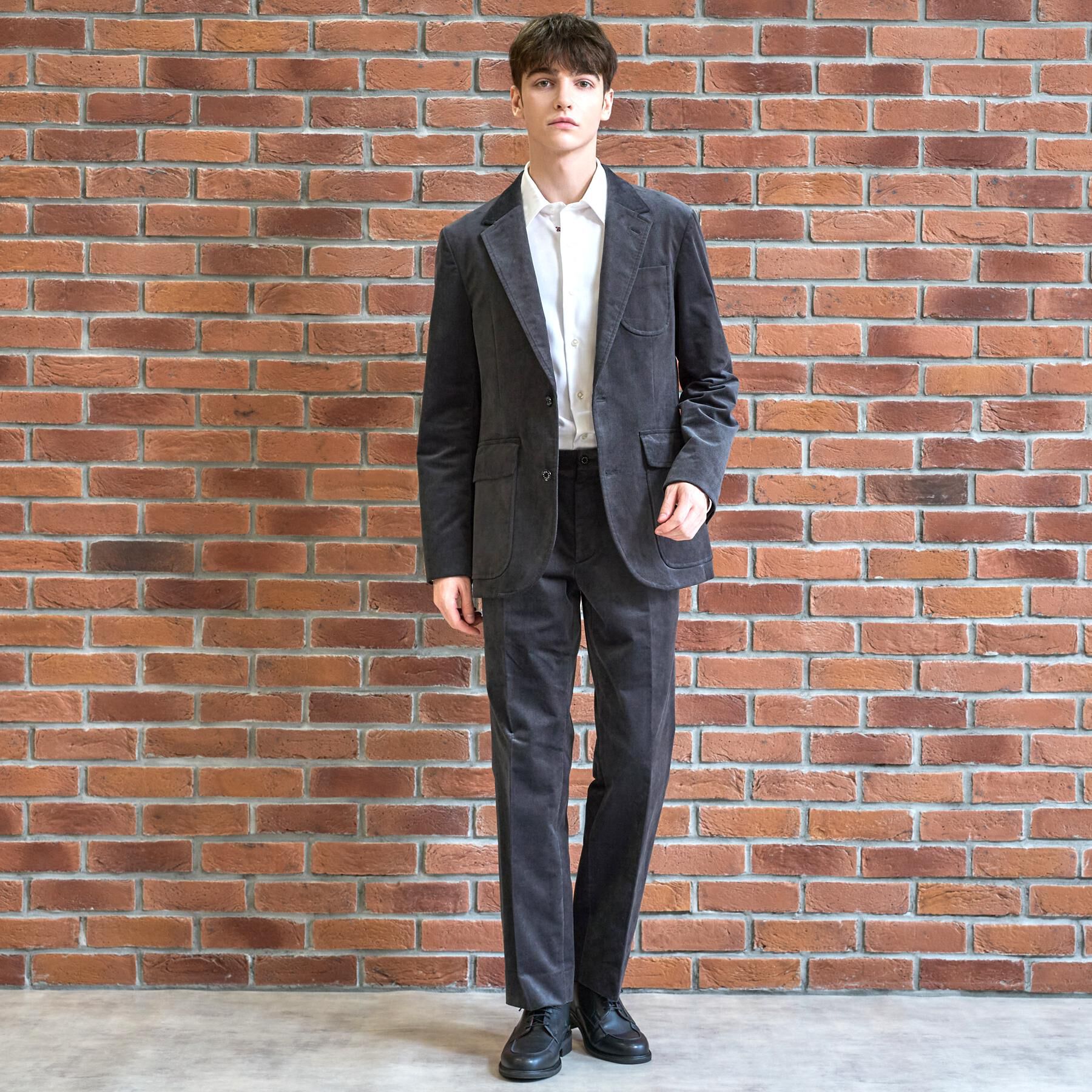DRESSTERIOR「【セットアップ可】ストレッチ カルゼジャケット」|テーラードジャケット|